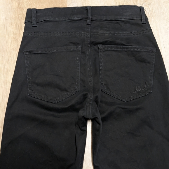 Express Black Jeans Ankle Legging High Rise - Picture 5 of 10